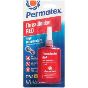Permatex High Temperature Threadlocker Red 36ml - PX27240