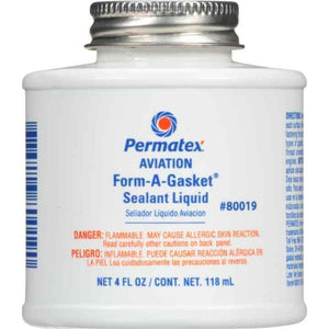 Permatex Aviation Form-A-Gasket No. 3 Sealant Liquid - Various Sizes