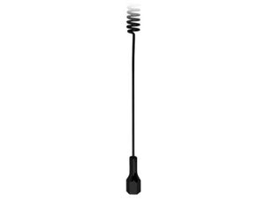 Axis AW4SB Black Stainless Steel 4.5dB UHF Antenna Whip Only