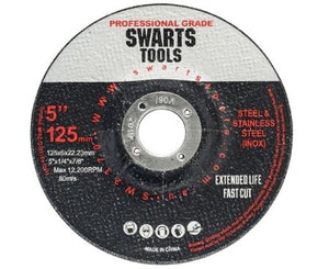 Swarts Tools 5 Inch Grinding Wheel for Grinder - Each