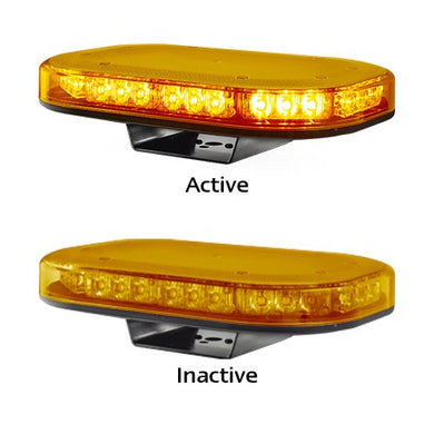 LED Autolamps Fixed Mount Amber LED Emergency Mini Bar - LB246AM