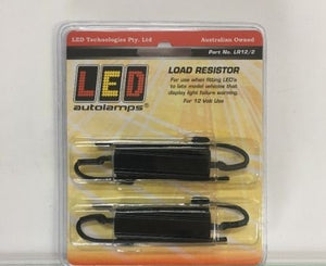 LED Autolamps Resistors - Pair - LR12/2 or LR24/2