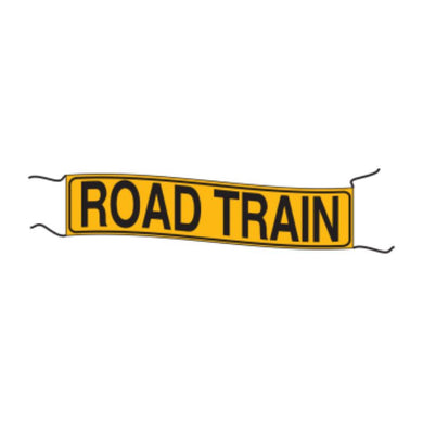 Road Train Vinyl Banner - 130.0018